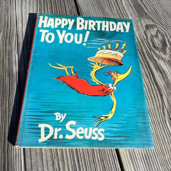 Happy Birthday to You!, Dr. Seuss, Random House, New York c 1959 Dust Jacket - Picture 1 of 10